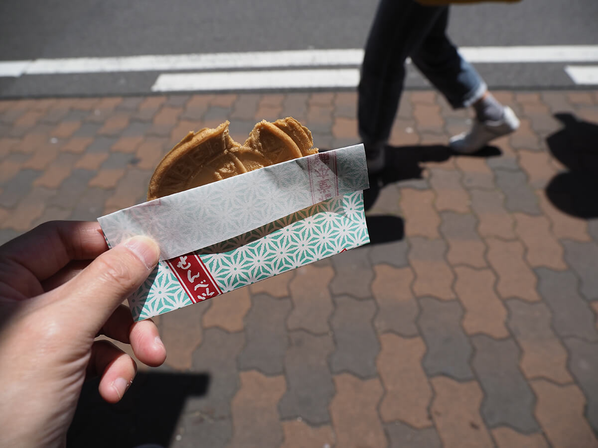 炭酸せんべい