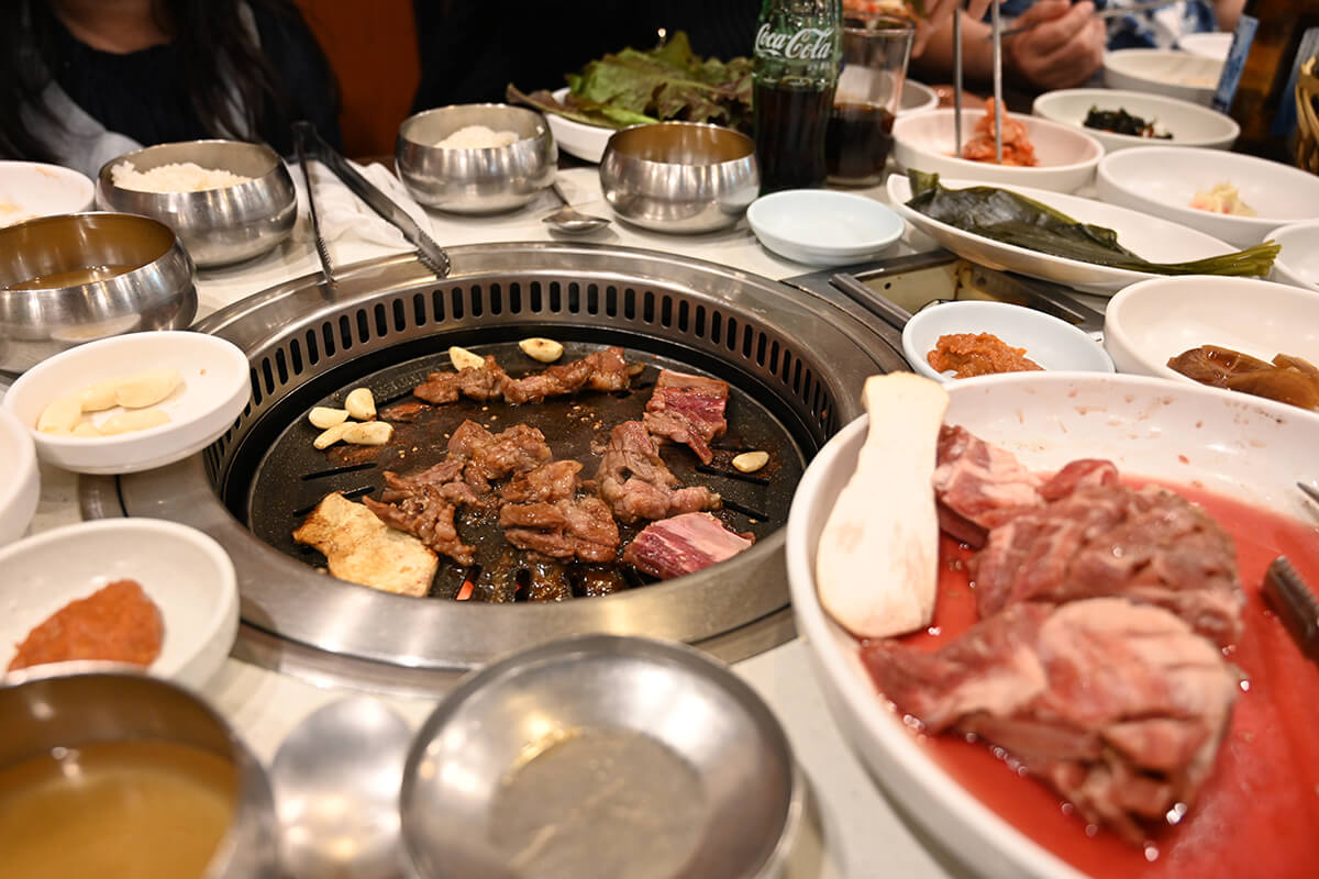 釜山で食べた韓国焼肉