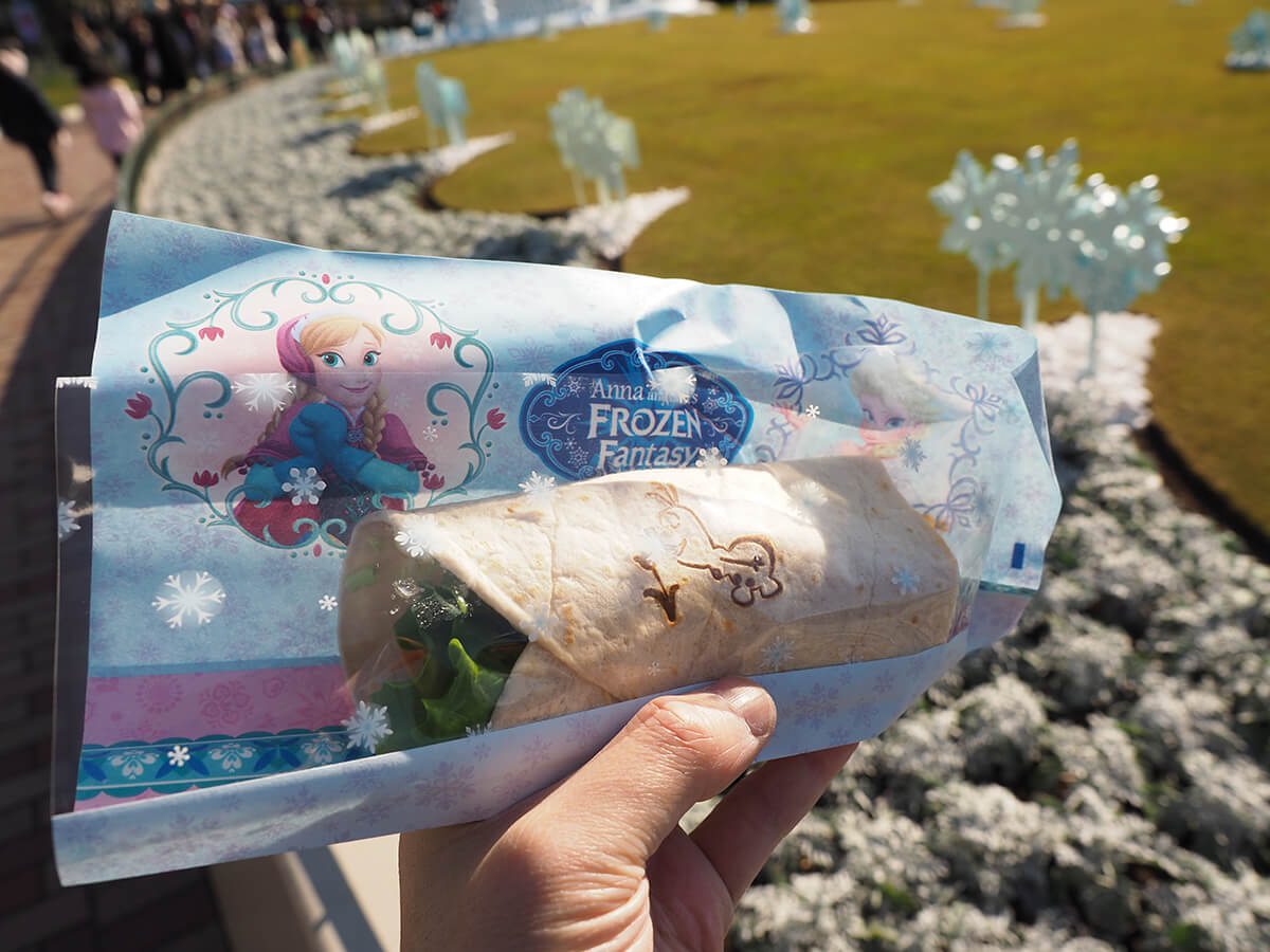 ディズニーのラップサンド