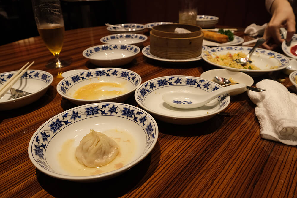 重慶飯店 本館の夕食