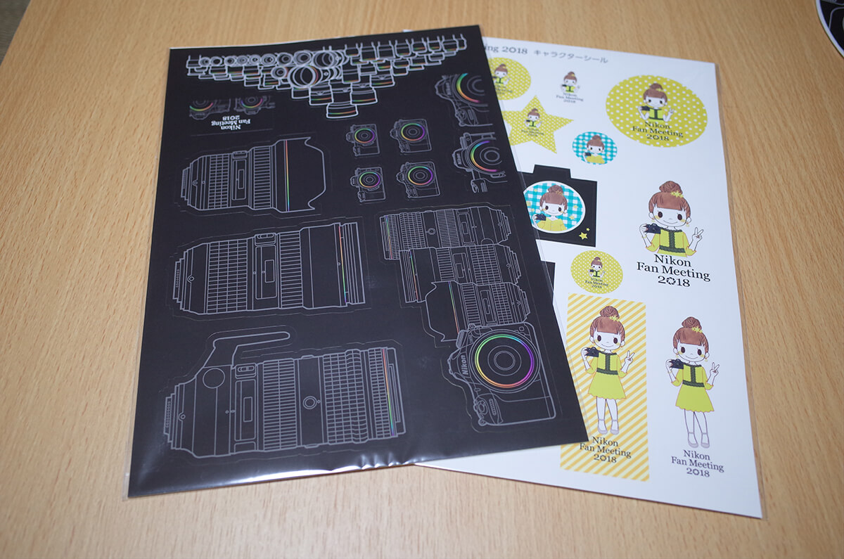 ニコンファンミーティング2018 シール