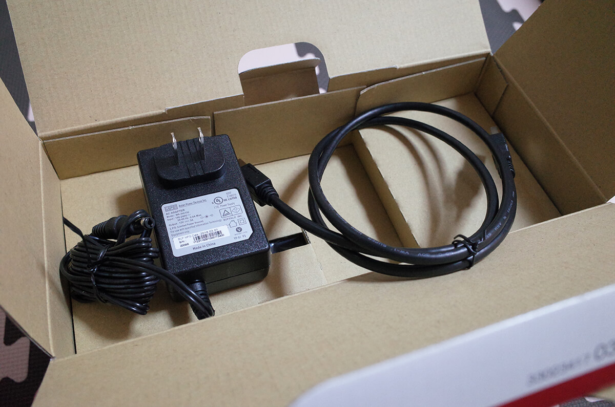 BUFFALO HD-WLU3/R1の付属品