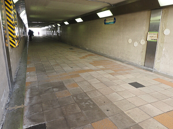 梅田の地下通路